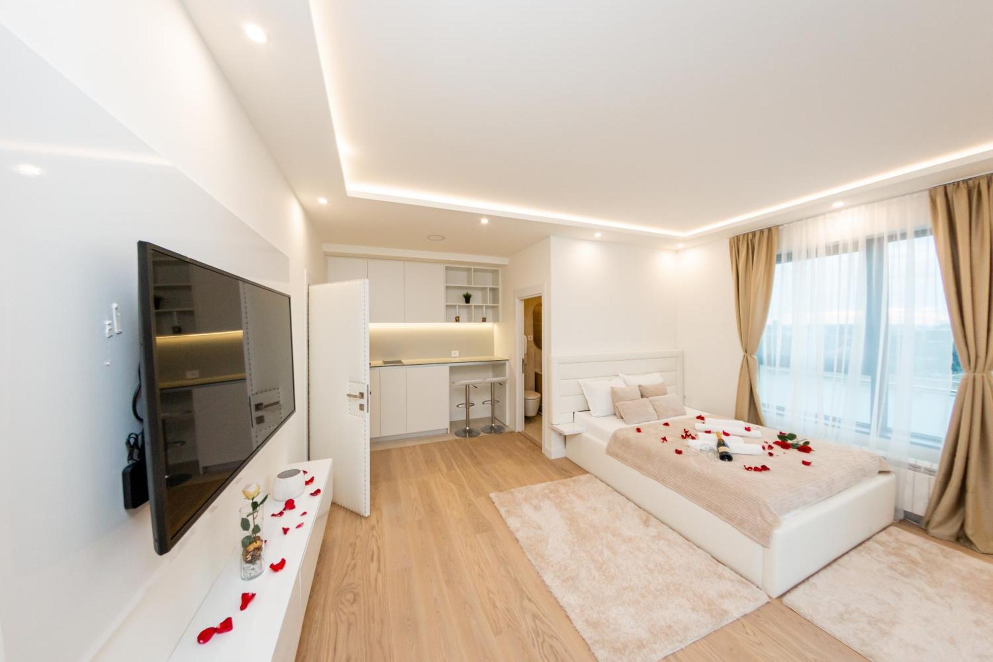 Sinfonia Lux Apartment Beograd Bagian luar foto